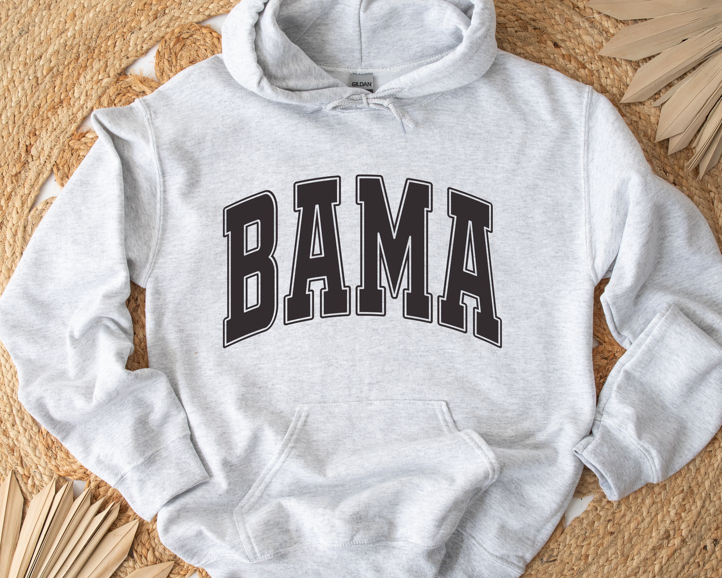 Black Bama Ash Hoodie