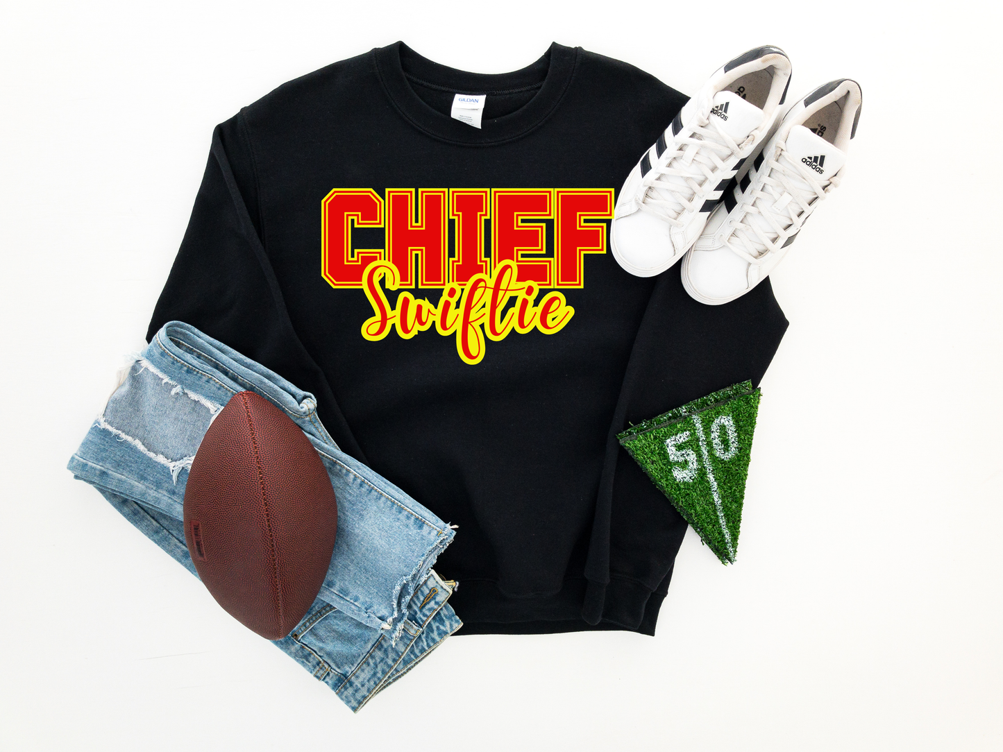 Chief Swiftie Black Sweatshirt