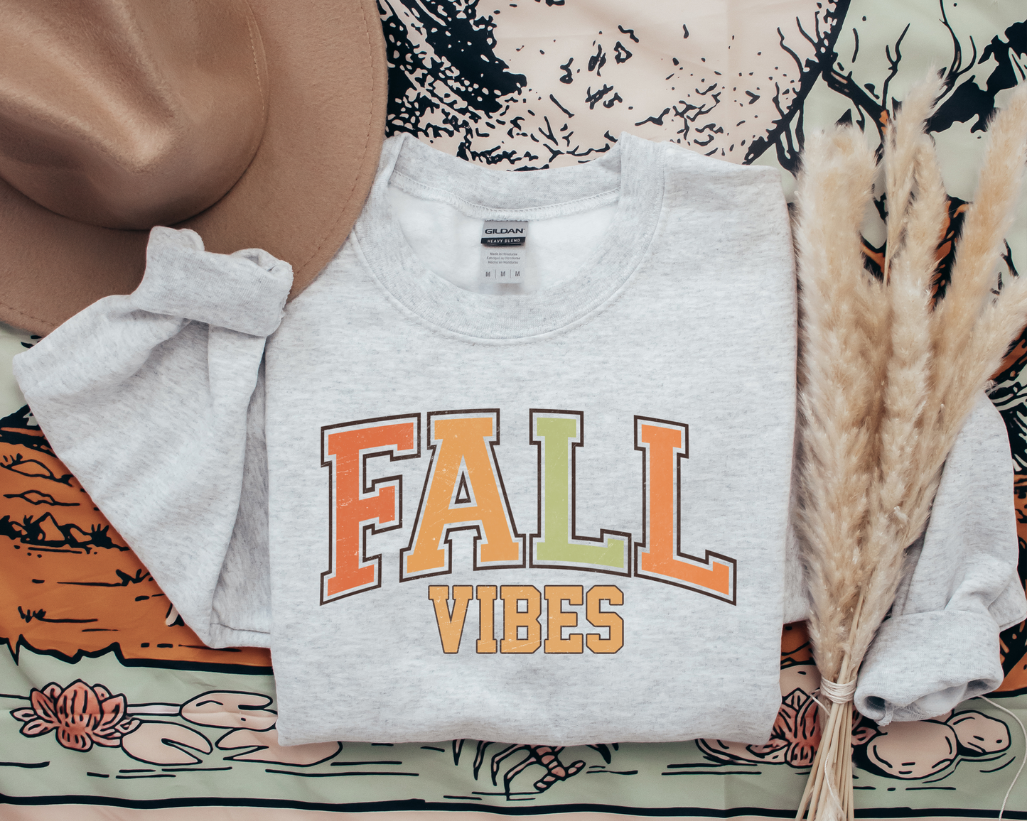 Fall Vibes Ash Sweatshirt