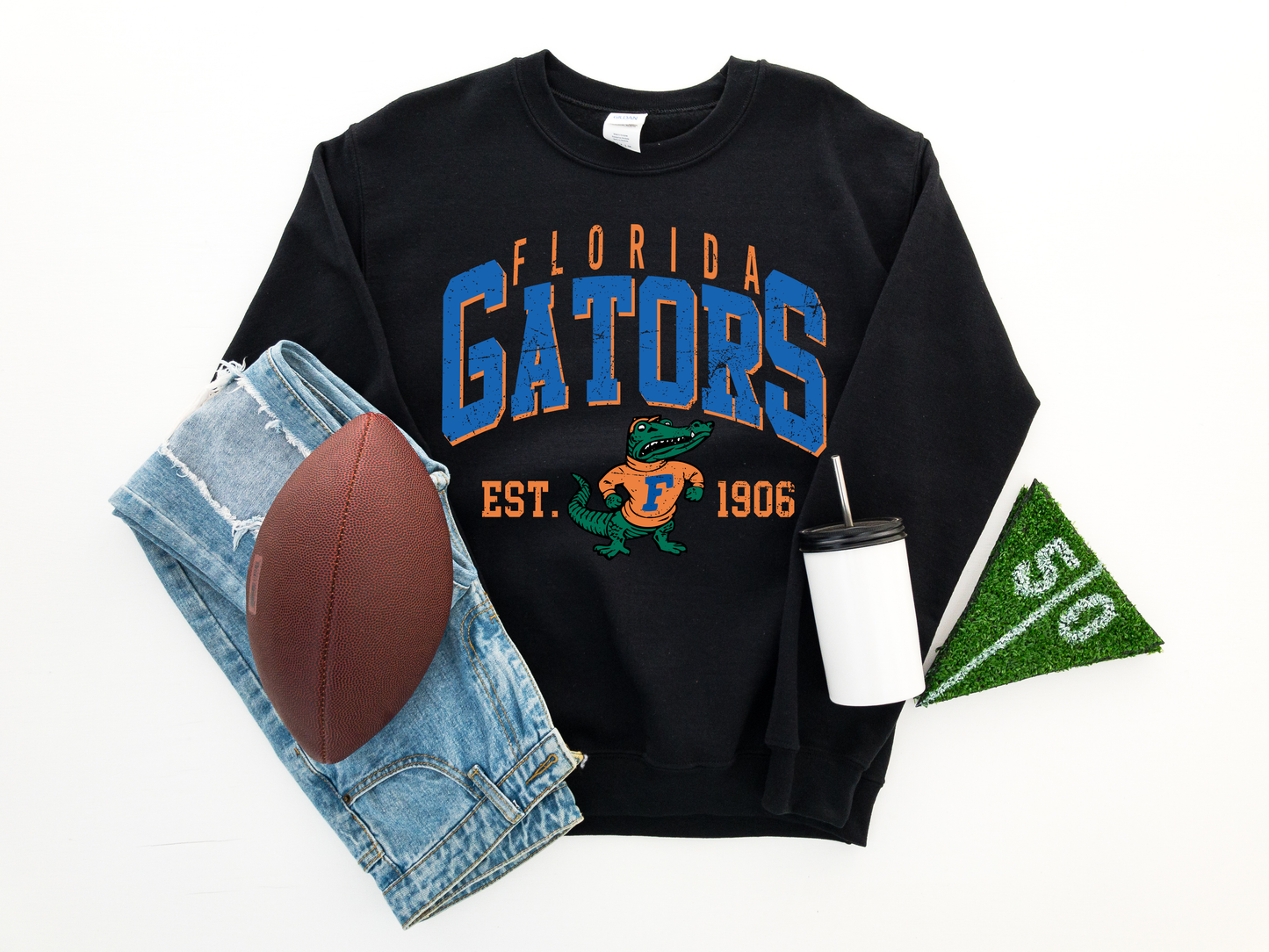 Gators Vintage Ext 1906 Black Sweatshirt