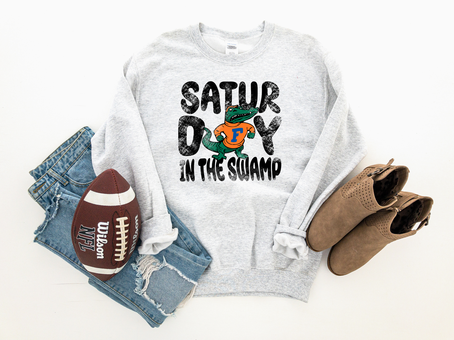 Saturday In The Swamp Ash Sweatshirt