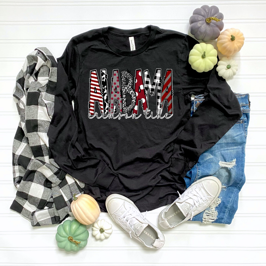 Alabama Crimson Tide Black Long Sleeve