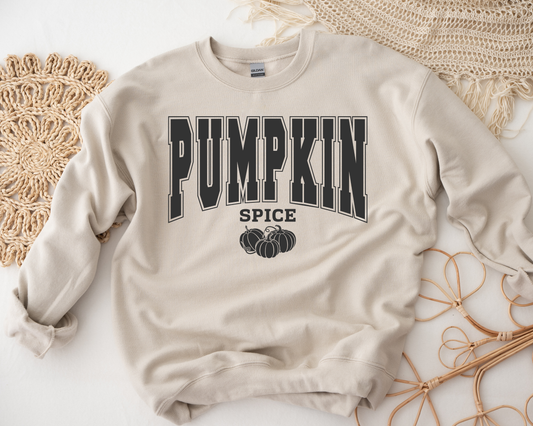 Black Pumpkin Spice Sand Sweatshirt