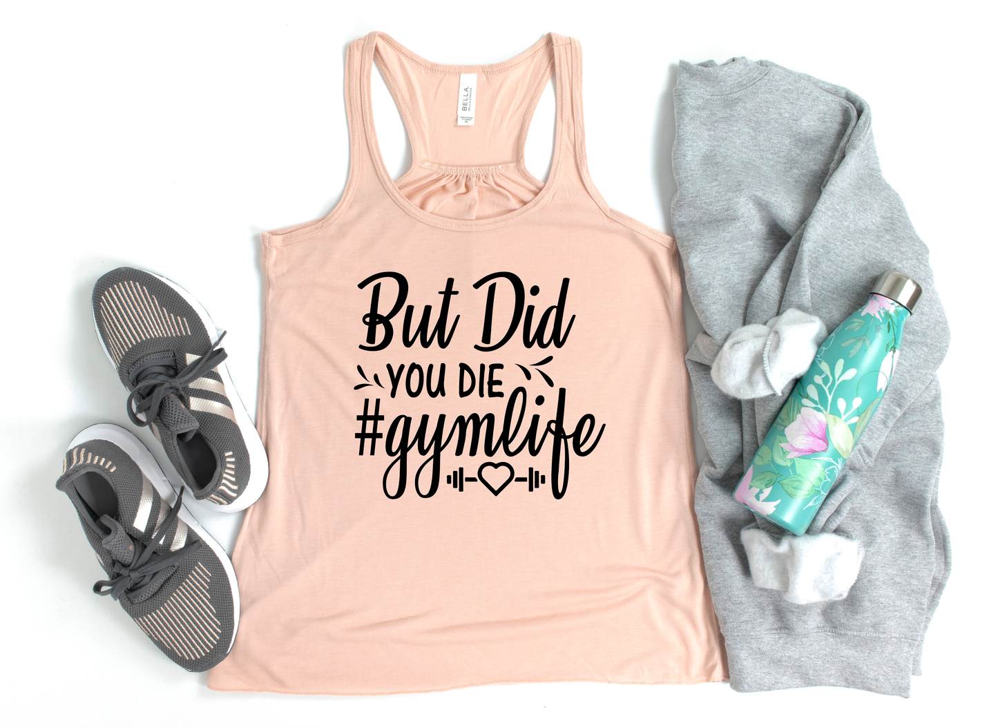 But Did You Die Peach Tank