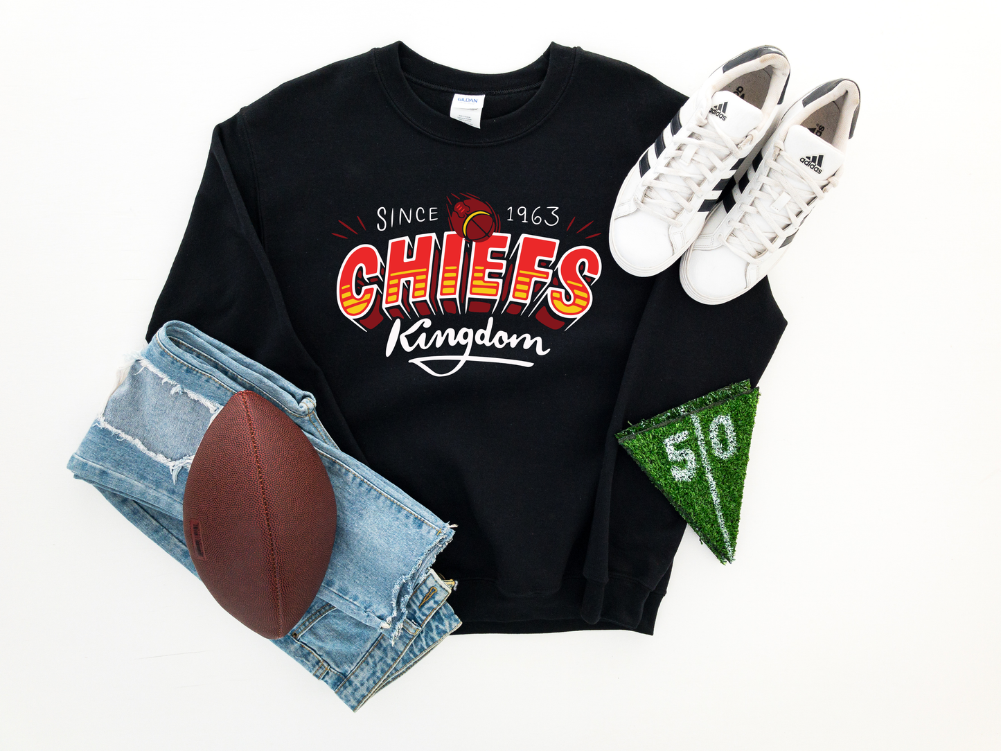 Chiefs Kingdom Since 1963 Black Sweatshirt