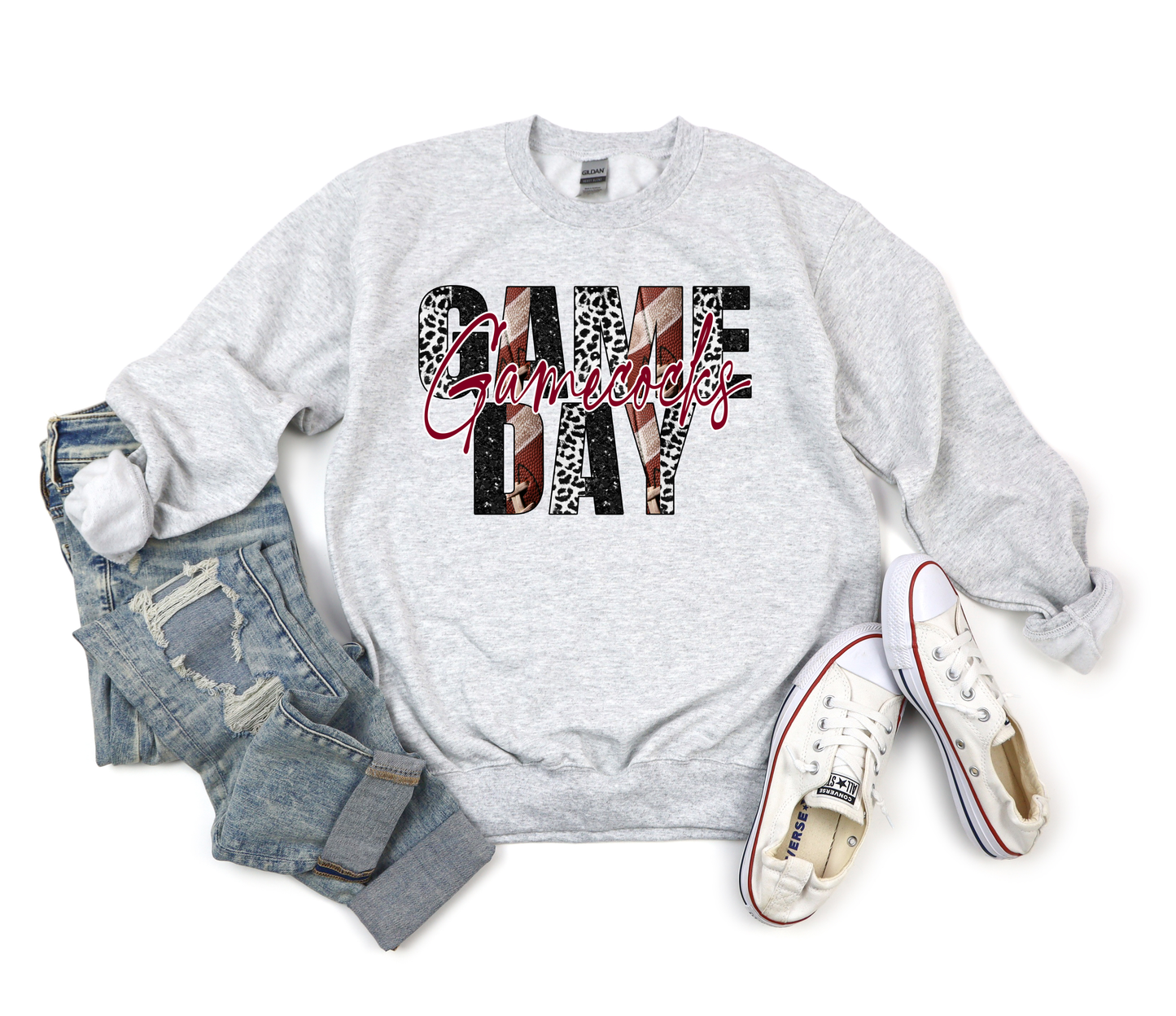 Game Day Gamecocks Ash Sweatshirt