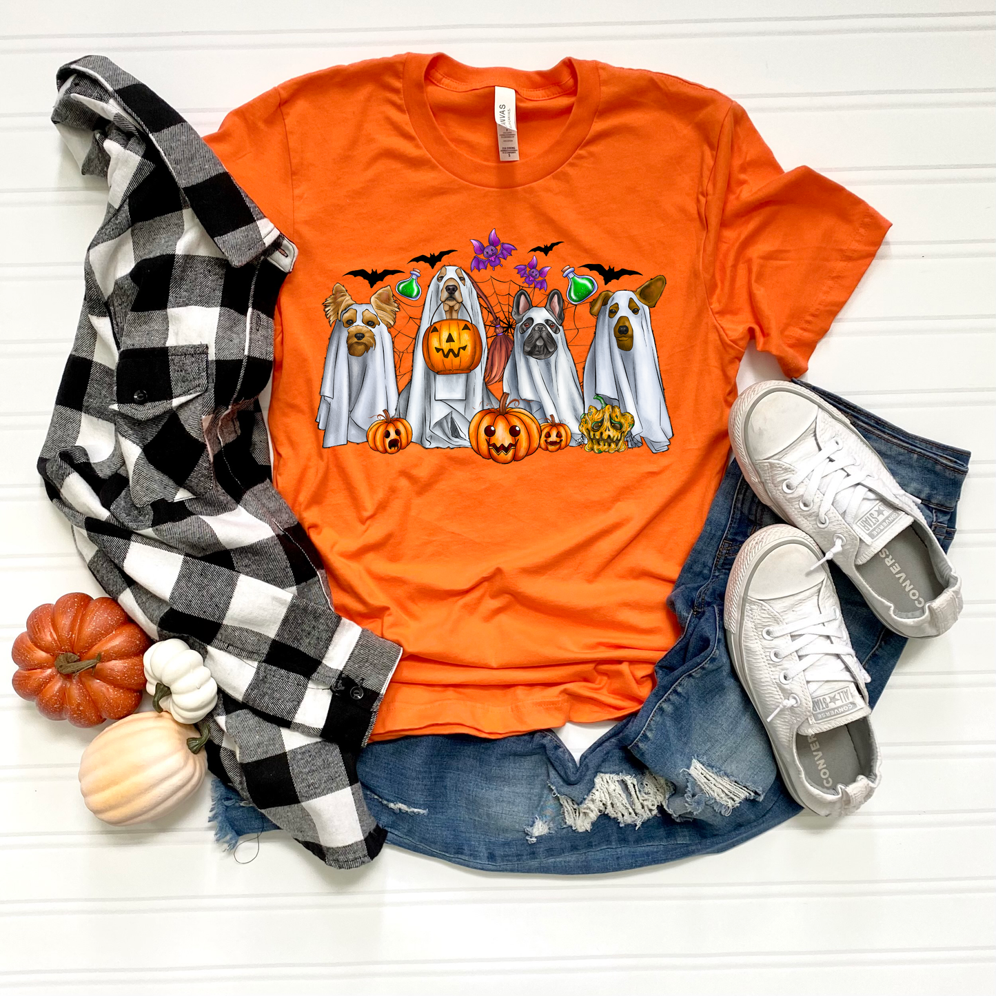 Ghost Dogs Orange Tee