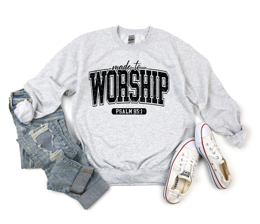 Made To Worship Ash Sweatshirt