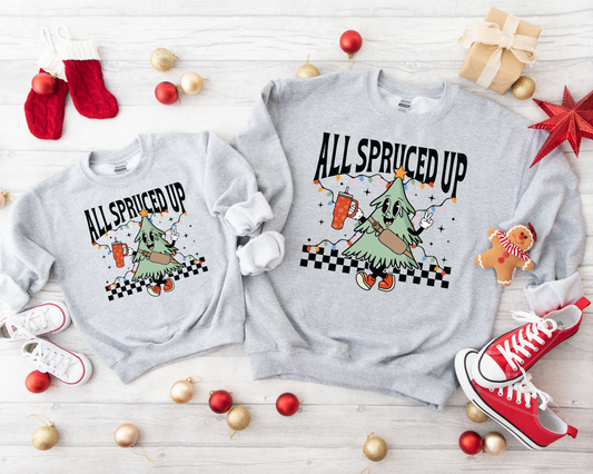 Mommy & Me All Spruced Up Ash Sweatshirt
