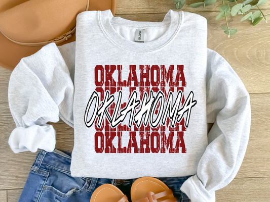 Oklahoma Repeat Ash Sweatshirt