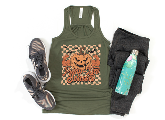 Pump-Kin Season Military Green Tank