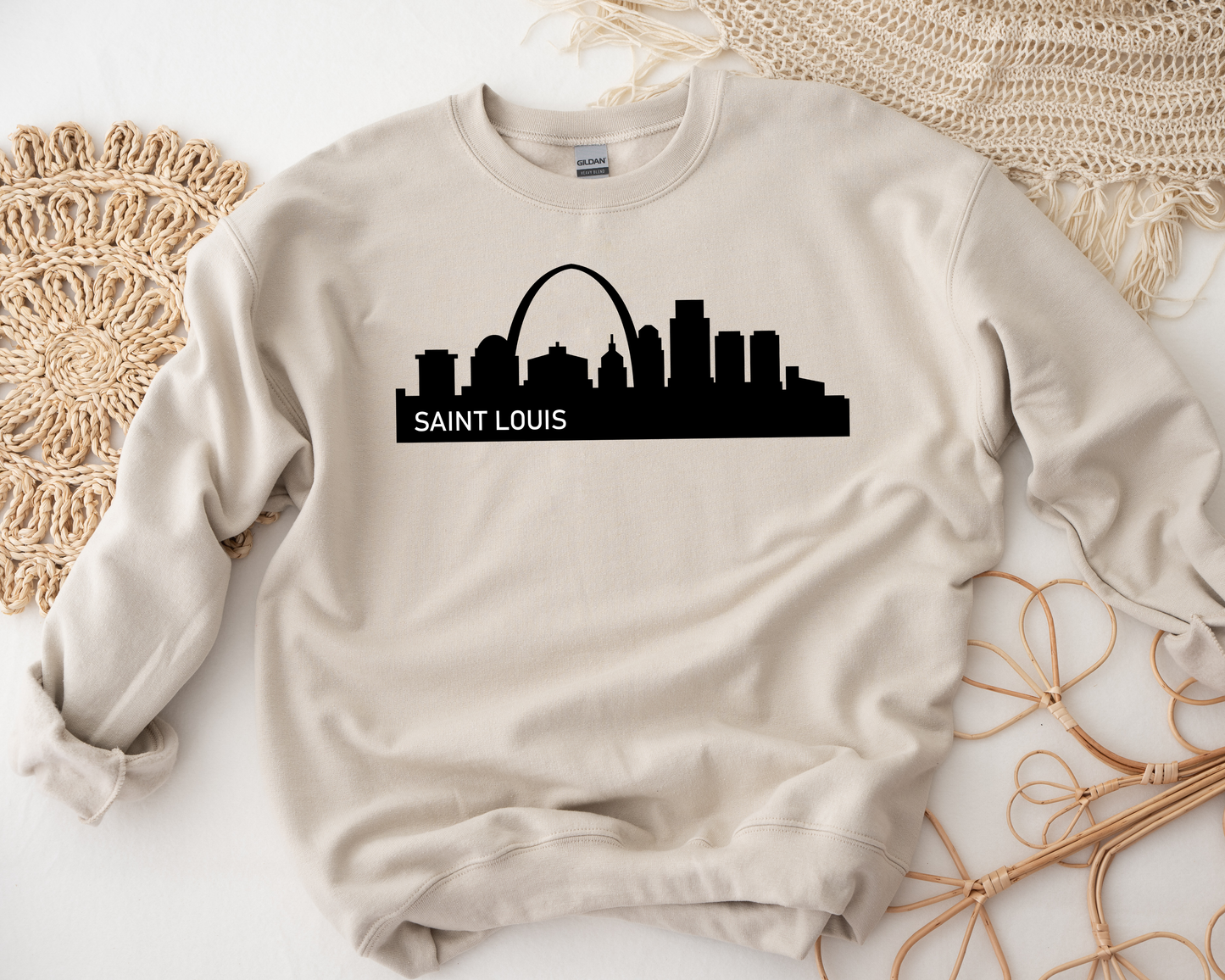 St. Louis Skyline Sand Sweatshirt