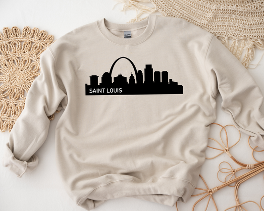 St. Louis Skyline Sand Sweatshirt