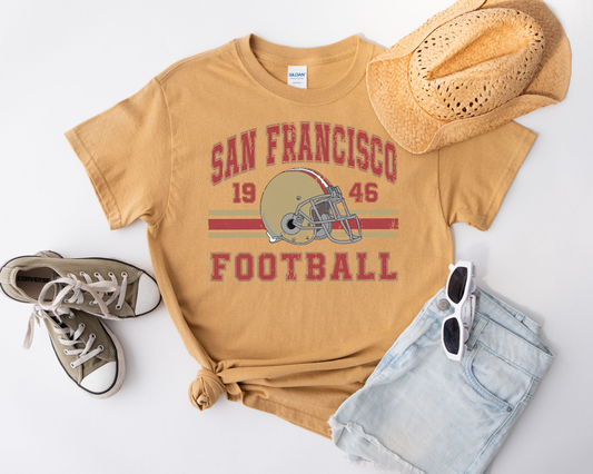 San Francisco Vintage Hemet 1946 Old Gold Tee