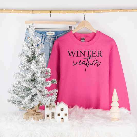 Winter Weather Helaconia Sweatshirt